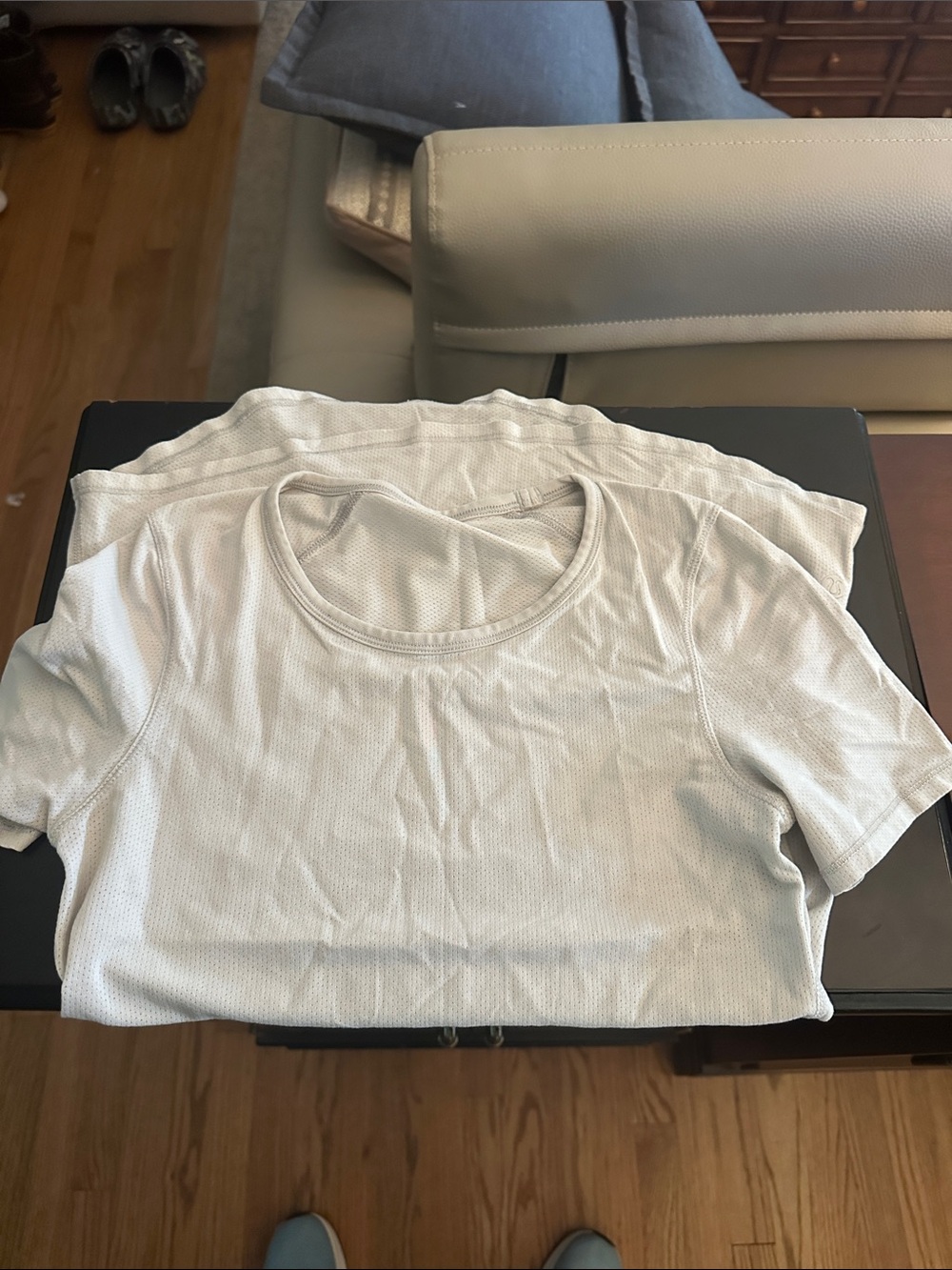 lululemon athletica Lightweight Short-Sleeve Crew Top - White